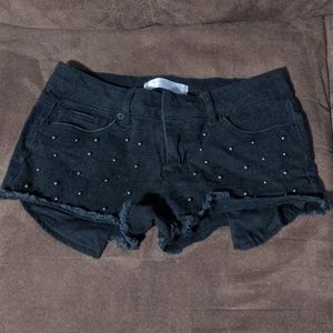 Studded shorts